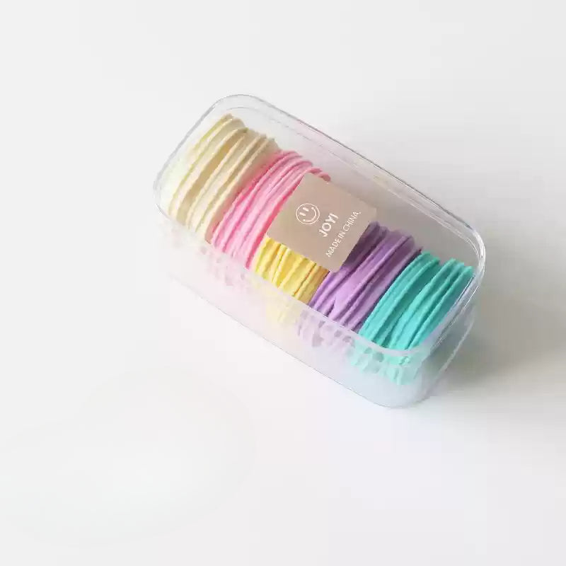 10-Pack Versatile Thick Hair Ties - High Elasticity Ponytail Bands, Non-Damaging Durable Hair Ties and Accessories