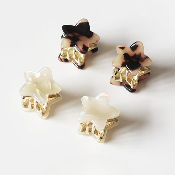 Star Hair Clips Small Size Stylish Hair Accessories For Thin Hair Perfect For Bangs Or Forehead Styling