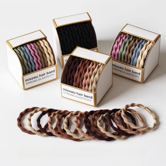 Set Of Ten Hair Ties, High-Elasticity And Durable For Women To Tie Hair