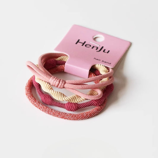 Candy-colored Hair Tie, Trendy Elastic for Hairstyles, Minimalist Cute Hair Accessory for Women