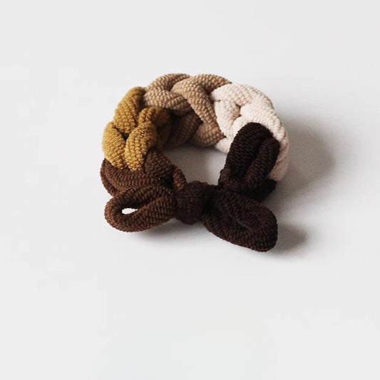Knitted Hair Ties, Trendy And Durable For Women To Tie Hair
