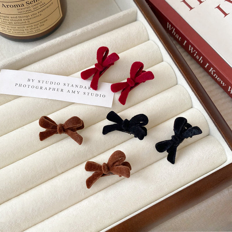 Mini Bow Hair Clips, Cute And Stylish For Women To Style Hair