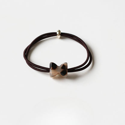 Heart Hair Tie for Women - Simple New Design Elastic Band,Elegant Hair Ties and Small Elastic Hair Loop