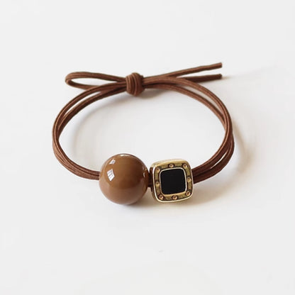 Heart Elastic Hair Tie - Trendy Elegant Hair Holder for Women, Japanese and Korean Inspired Premium Exquisite Hair Accessory