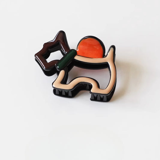 Puppy Claw Clips for Thin Hair - Medium Shark Clips for Back of Head, Women's 2024 New Premium Hair Clips