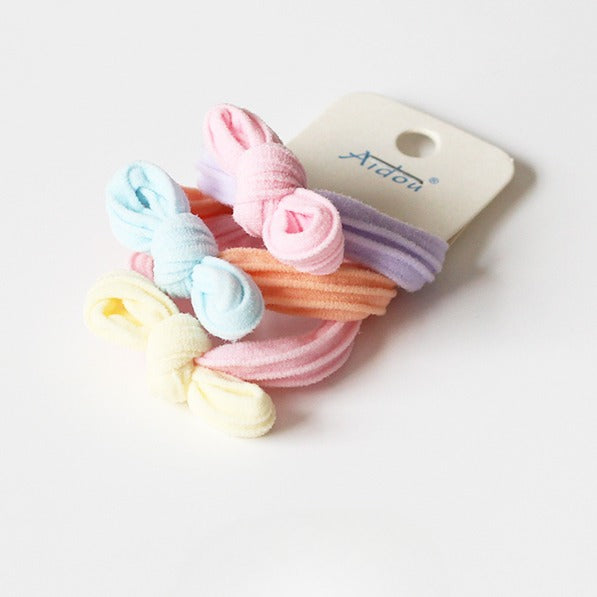 Set Of Three Seamless Hair Ties, Cute And Stylish For Tying Hair