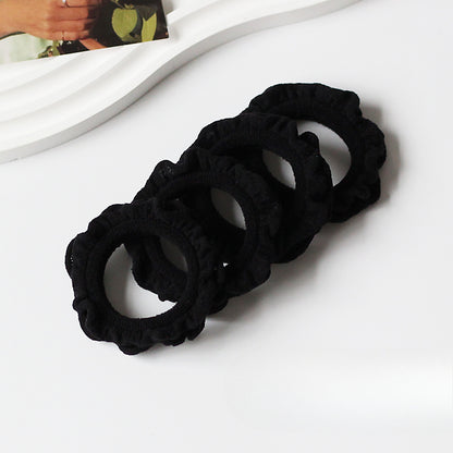 Soft Seamless Hair Ties, Gentle And Stylish For Women To Style Hair（Set of 4）