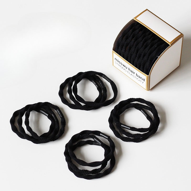 Set Of Ten Hair Ties, High-Elasticity And Durable For Women To Tie Hair