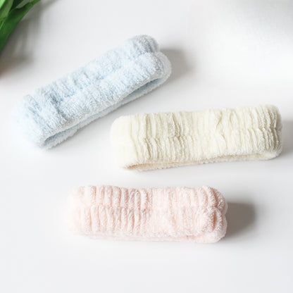 Washband Trendy Elegant Waterproof Hairband Essential Simple Headband Women