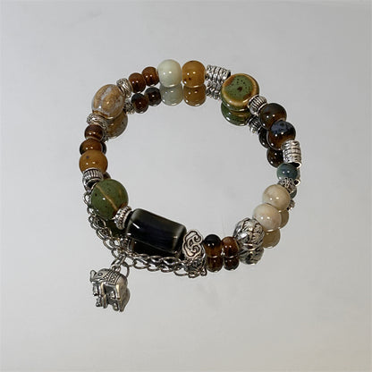 Porcelain Bracelet for Women -  New Arrival of Light Luxury, Exquisite, and High-Aesthetic Accessory