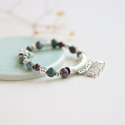 Handmade Ethnic Beads Bracelet- Friendship Gift for Girls
