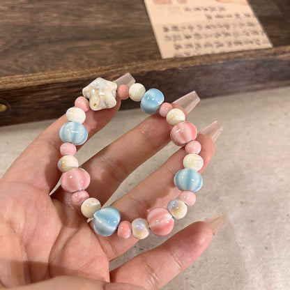 Versatile Handmade Porcelain Bracelet for Women - A Unique and Sophisticated Accessory with Ancient Chinese Style