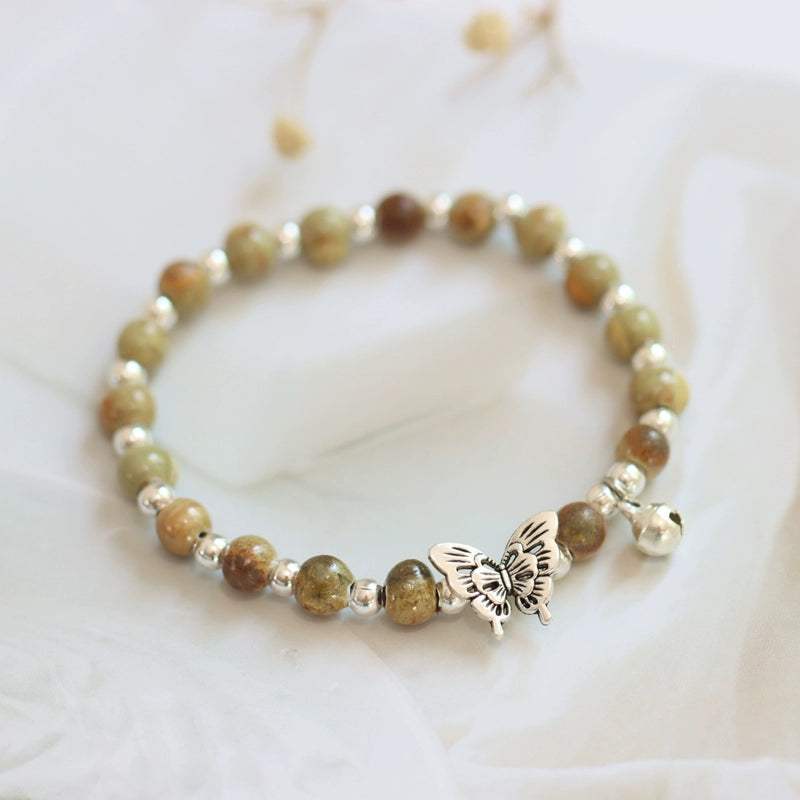 Butterfly Porcelain Bracelet - Modern Oriental Design