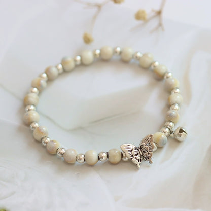 Butterfly Porcelain Bracelet - Modern Oriental Design