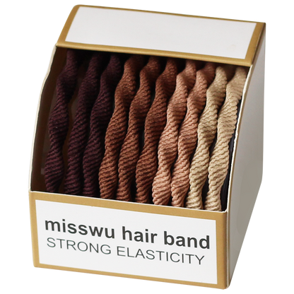 Set Of Ten Hair Ties, High-Elasticity And Durable For Women To Tie Hair