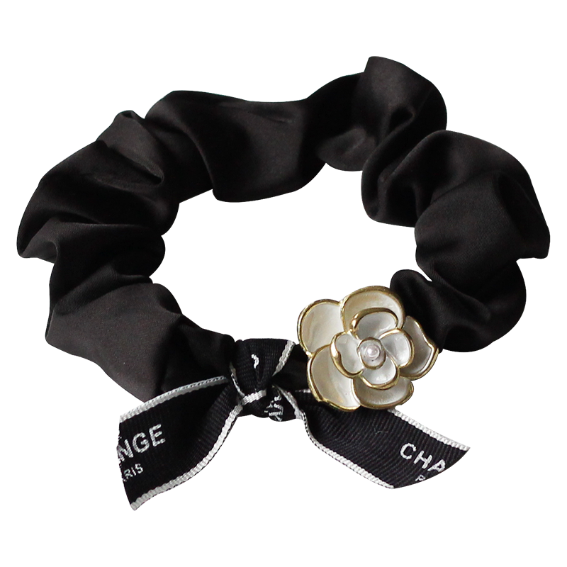 Camellia Hair Tie - Trendy Elegant Hair Accessory, 2024 New High-End Elastic Band for Women's Hair Ties