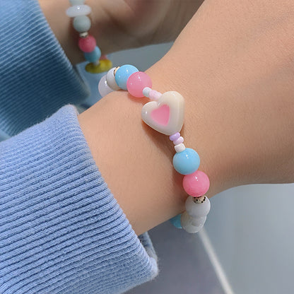 Multicolored Bead Star Bracelet - New Arrival of a Unique, Light Luxury, and Versatile Accessory.