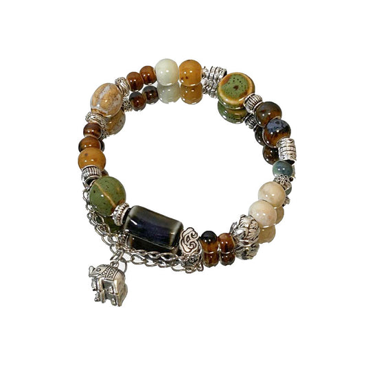 Porcelain Bracelet for Women -  New Arrival of Light Luxury, Exquisite, and High-Aesthetic Accessory