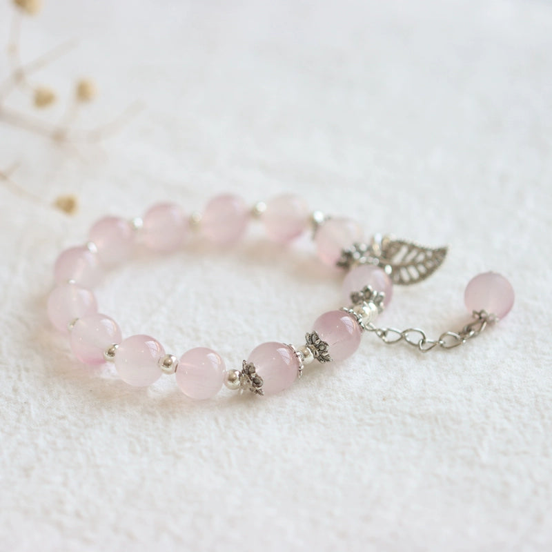 Handmade Crystal Glass Bracelet - Oriental Bohemian Jewelry