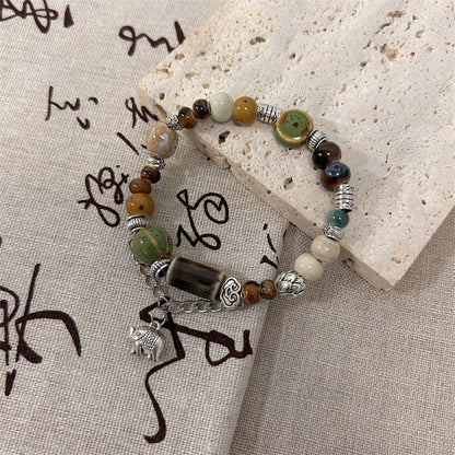 Porcelain Bracelet for Women -  New Arrival of Light Luxury, Exquisite, and High-Aesthetic Accessory