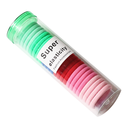 Jarred Seamless Hair Ties for Women - Trendy Ins Elastic Bands, High Elasticity Basic Hair Ties