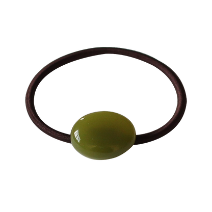 Textured Oval Hair Tie Thick Elastic Band Women New Simple Ponytail Hair Accessory