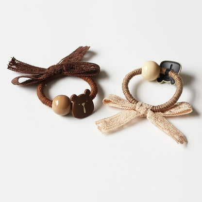 Cute Bear Hair Ties, Trendy And Stylish For Women To Tie Hair