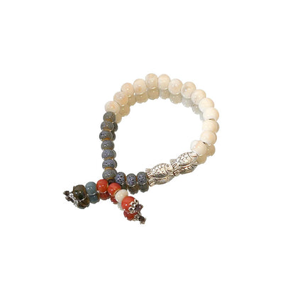 Four-color Porcelain Aura Bracelet for Women - The New Arrival of Trendy Elastic Rope Accessory.