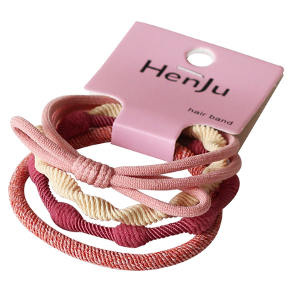 Candy-colored Hair Tie, Trendy Elastic for Hairstyles, Minimalist Cute Hair Accessory for Women