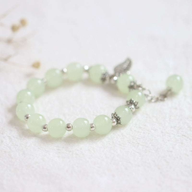 Handmade Crystal Glass Bracelet - Oriental Bohemian Jewelry