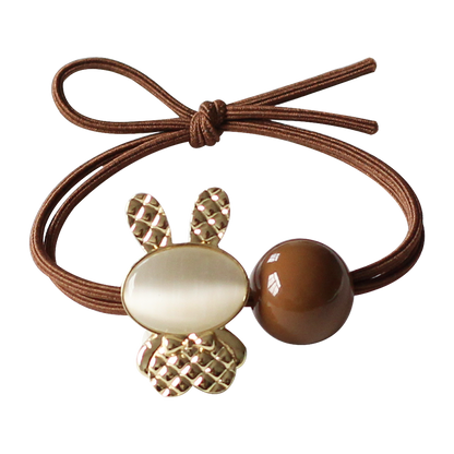 Bunny Hair Tie - Trendy Elegant Elastic Band, High Elasticity Durable Hair Tie for Women, Exquisite Japanese and Korean Inspired Hair Holder