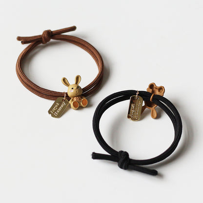 Cute Bunny Hair Ties, Sweet And Stylish For Women To Tie Hair