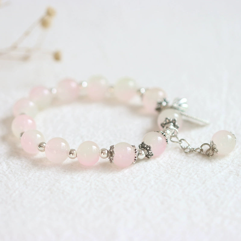 Handmade Crystal Glass Bracelet - Oriental Bohemian Jewelry