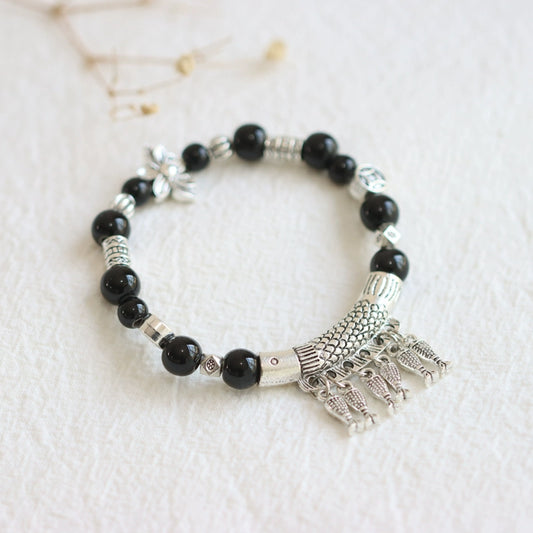 Handmade Ethnic Beads Bracelet- Friendship Gift for Girls