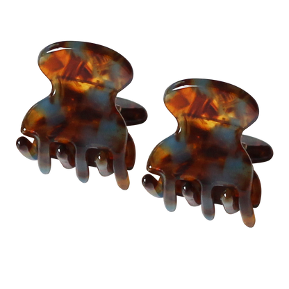 Small Claw Clip, Trendy and Elegant Acrylic Hair Accessory (1.7cm)