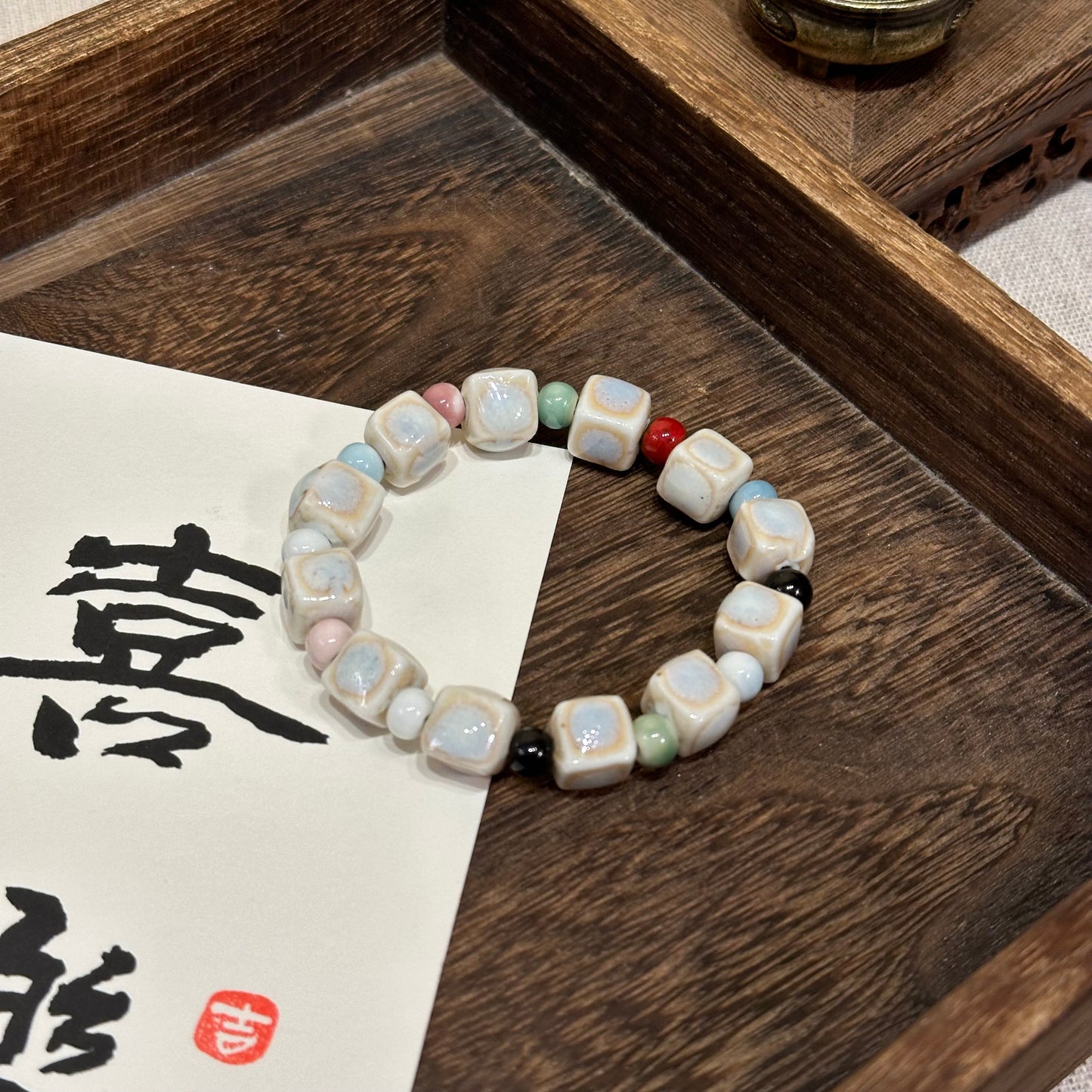 Porcelain Bracelet - A Unique Retro New Chinese-style Beaded Accessory, The New Arrival of Bohemian Handmade Bracelet.