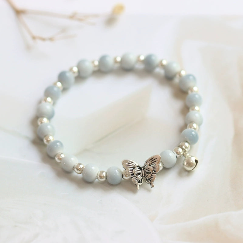 Butterfly Porcelain Bracelet - Modern Oriental Design