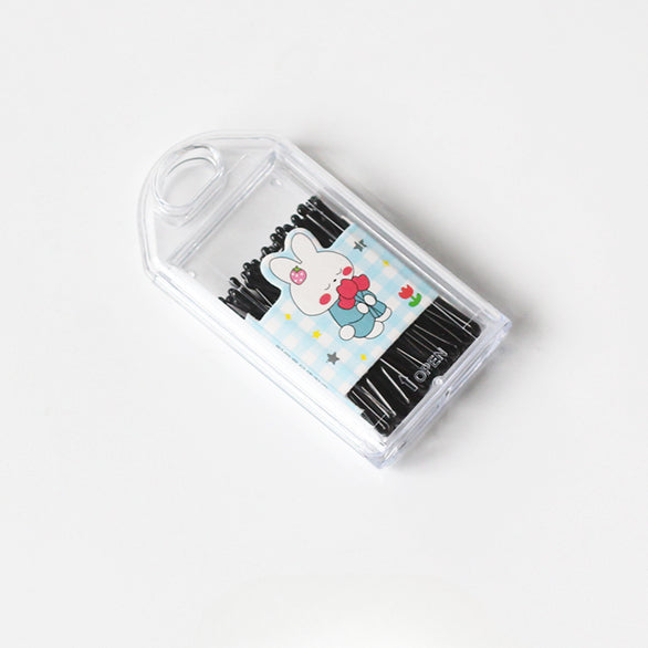 Black Hair Clips Simple And Stylish Hair Accessories Perfect For Bangs Or Stray Hair