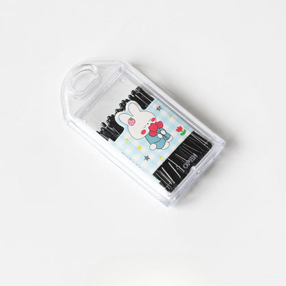Black Hair Clips Simple And Stylish Hair Accessories Perfect For Bangs Or Stray Hair