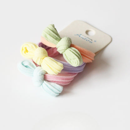 Set Of Three Seamless Hair Ties, Cute And Stylish For Tying Hair