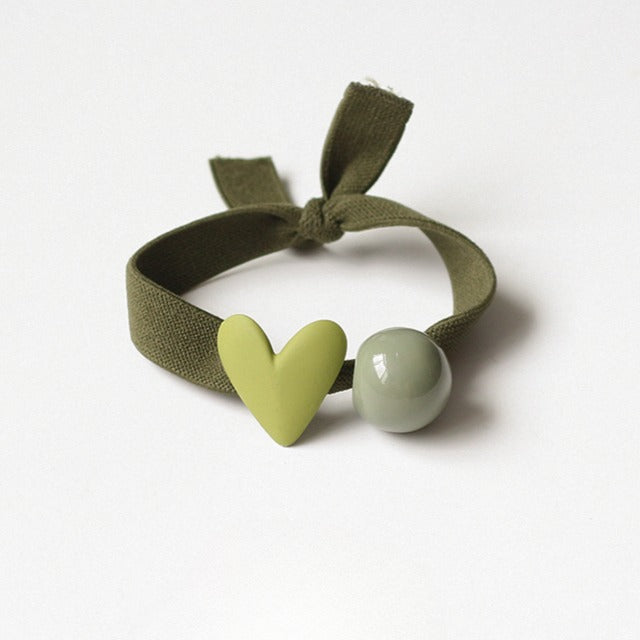 Trendy Hair Ties for Women - New Elastic Bands for Tying Hair, Cute Ponytail Hair Loops and Accessories