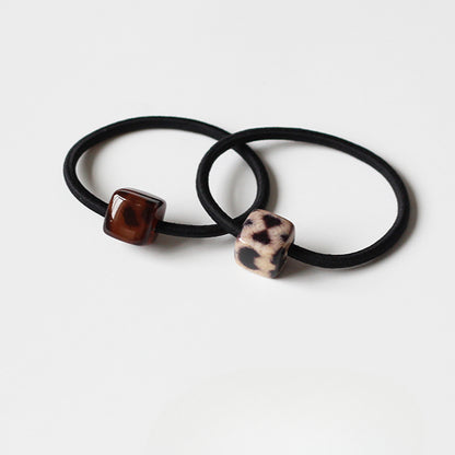 Leopard Print Hair Ties, Trendy And Stylish For Women To Tie Hair