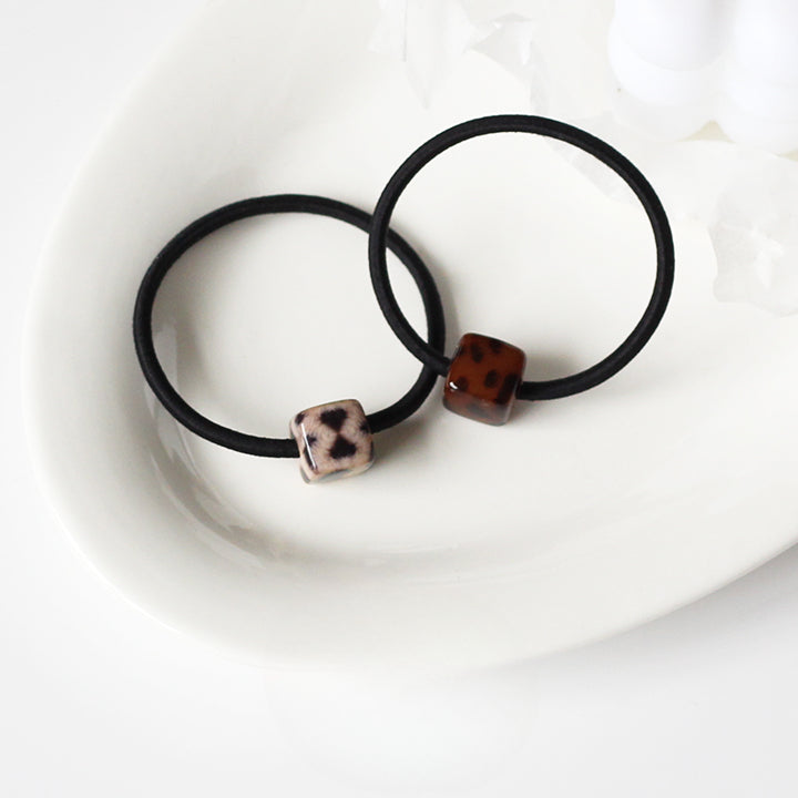 Leopard Print Hair Ties, Trendy And Stylish For Women To Tie Hair