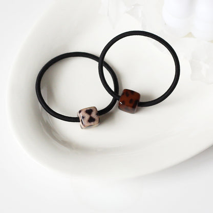 Leopard Print Hair Ties, Trendy And Stylish For Women To Tie Hair