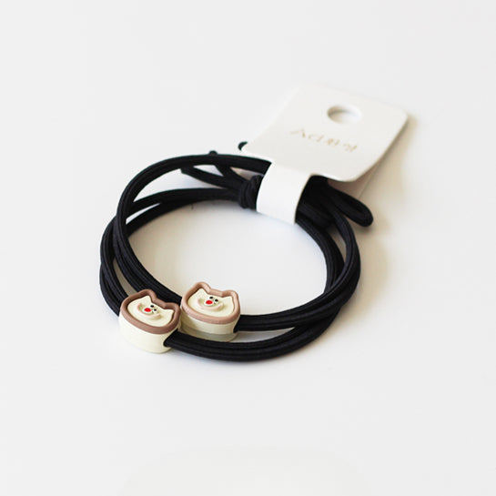 Cute Cat And Dog Hair Ties, High-End And Durable For Women To Tie Hair