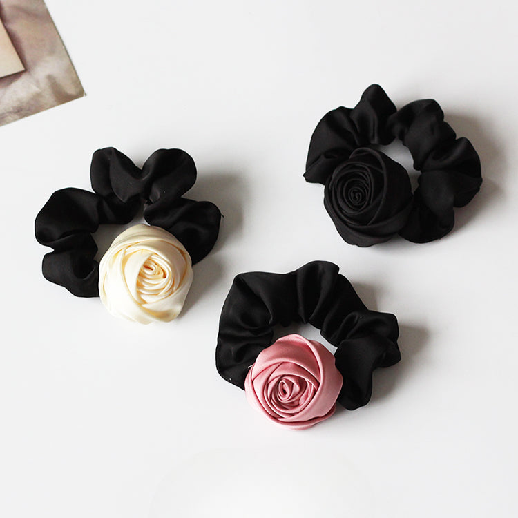 Sweet Rose Hair Ties, Retro And Stylish For Women To Style Hair