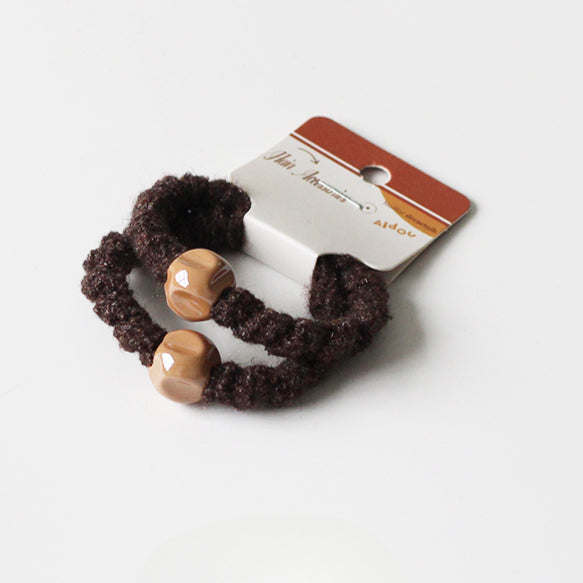 Knitted Wave Hair Ties, High-End And Durable For Women To Tie Hair
