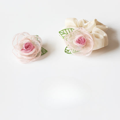 Rose Hair Ties, Elegant And Durable For Women To Tie Hair