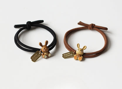 Cute Bunny Hair Ties, Sweet And Stylish For Women To Tie Hair