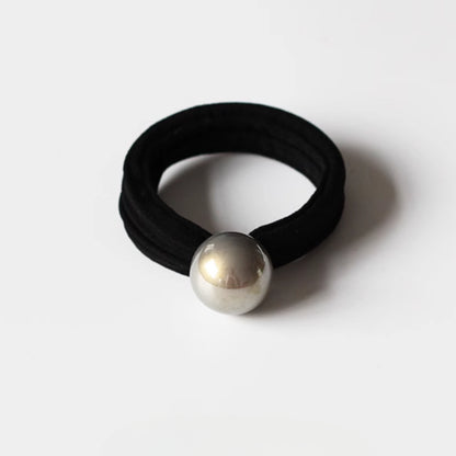 Imitation Pearl Hair Ties, High-Elasticity And Durable For Women To Tie Hair